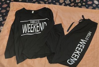 krásne dámske pyžamo S/M - 2