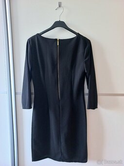 Šaty dámske čierne krátke - 2