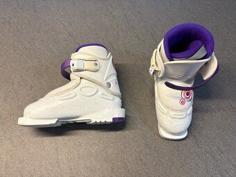 Predam detske lyziarky 223mm biele - 2