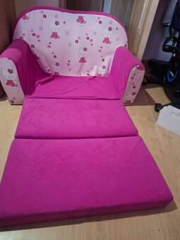 Predam prše deti pohovku hello kitty - 2