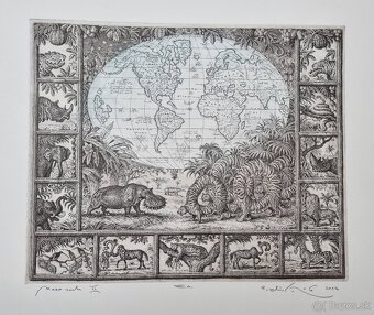 Mapa sveta II. a Mapa sveta III. - Peter Kľúčik - 2