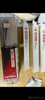 Predám nové pílové listy hilti - 2