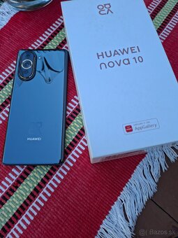 Huawei nova 10 duos čierny v top stave komplet balenie nabíj - 2