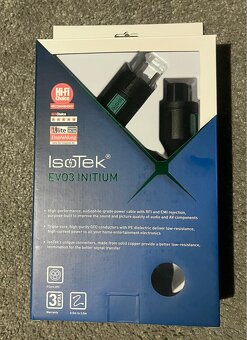 Napajaci kabel Isotek Evo 3 initium - 2