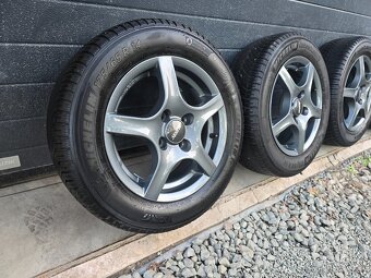 Alutec 4x100+Celoročné pneu Michelin 175/65 R14 - 2