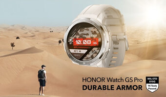 ✅Honor watch GS Pro, m.white-nepouzité, nové, top-25dni bat✅ - 2