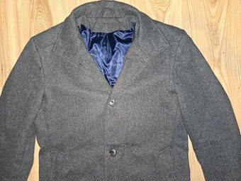 Pánsky vlnený kabát veľ. 50- M - 2