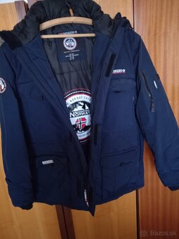 Pánska značková zimná bunda XXL - 2