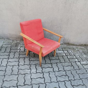 Retro kreslo Tatra Nabytok Jirak 1970 Vintage - 2