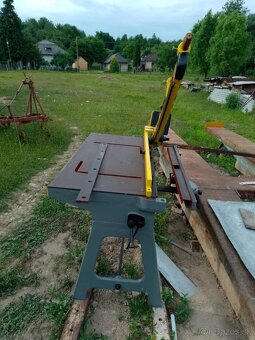 Tabuľové nožnice ručné + rezervný spodný nôž - 2