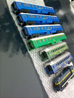 Staré Retro juhoslovanské VLÁČIKY-HO (H0) - 2