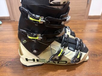 Pánske  lyžiarky+lyže - 2