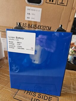 BOXY a baterie EVE 3,2V 314Ah MB31 (340Ah) A-grade zaruka 5r - 2