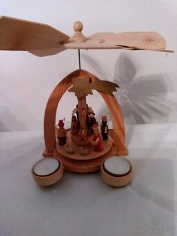 Bethlehem dreveny ddr tociaci teplom sviecky - 2