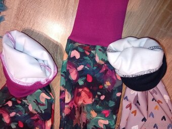 Zateplené sofšelové diev. nohavice veľ.128/134 - 2