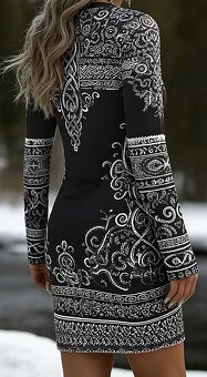 úžasne dámske šaty S - 2