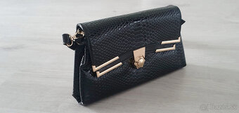 Elegantná čierna kabelka - 2