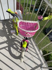 Detský dievčenský bicykel DHS Duchess 16” - 2