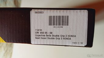 poťah sedla CRF - 2