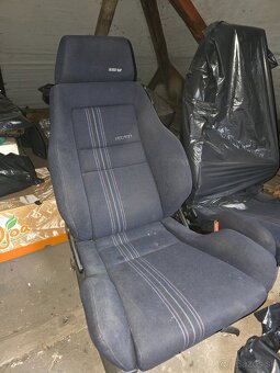 Golf 2 - Recaro modrý interiér - 2