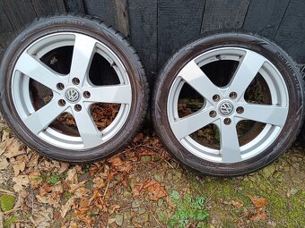 Elektróny 5x112 R17 + letná sada Nokian 225/45 - 2