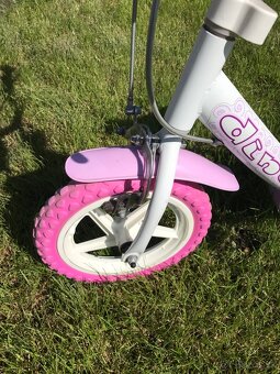Dievčenský detský bicykel 12”. - 2