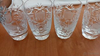 Kryštálove poháre. - 2