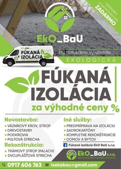 Fúkaná izolácia rýchla realizácia - 2