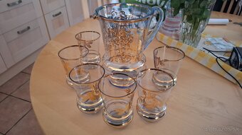 Československý porcelan príbory, sklenené pohare - 2