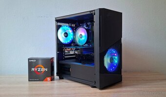 Herný pc Ryzen 5 5500 3,60ghz/NVME/GTX1660SUPER 6GB - 2