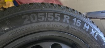 5x112-r16,6J,et50-205-55-Semperit-dot:2424-dezen:8,3mm-TOP - 2