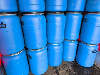 Kvalitné potravinárske 100l plastové sudy IBC kontajner - 2