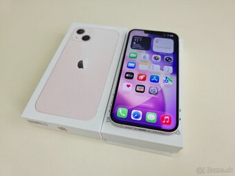 APPLE IPHONE 13 128GB PINK,ZDRAVIE BATERKY 100% - 2
