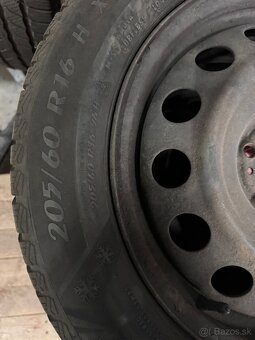 Zimne pneu na diskoch 205/60 R16 H XL - 2