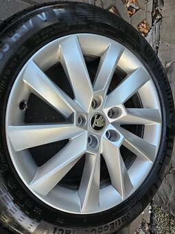 alu disky skoda superb III 5x112 r17 - 2