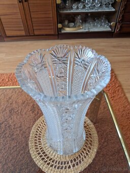 Vaza kristalova, vysoka - 2