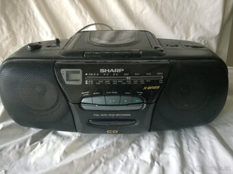 retro kazeťák -rádio - 2
