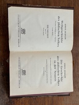 Knihy Simona Dubnowa - 2