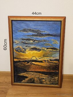 Obraz so západom slnka - 2