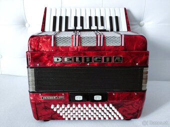 Predam akordeon Delicia Junior 72 bas. - 2