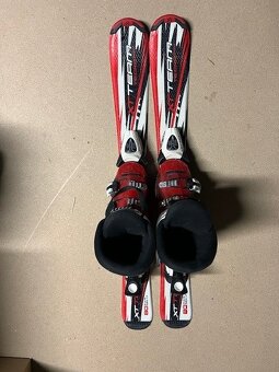 Lyže 80 Cm s lyžiarkami 18,5 cm - 2