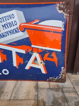 Smaltova tabuľa OTTA MYDLO - 2