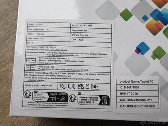 7 palcovy tablet s obalom Android - 2