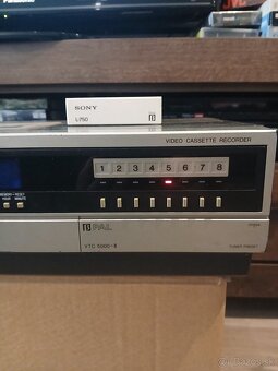 Videorekordér Betamax Sanyo VTC 5000 - - 2