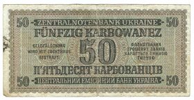 50 Karbowanez, 1942, 54, Ukrajina - 2