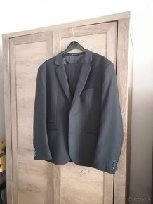 Cierny pansky oblek (Sako, Nohavice) velkost 56/176 - 2