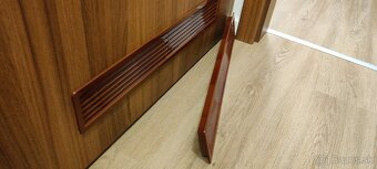 Vetracia mriežka HACO VM DH dverná 500x90 mm plastová hnedá - 2