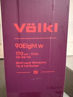 Dámské lyže VOLKL 90eight W 19/20 170cm - 2