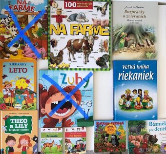 Detské knižky, riekanky - 2