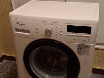 Predám práčku Whirlpool CDLR 60250 BL - 2